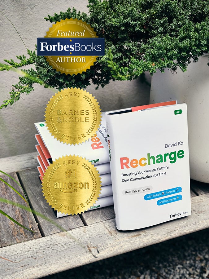 Recharge Book Cover 3D
